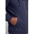 thumbnail image 5 of Kingsize Men's Big & Tall Fleece Zip-front Hoodie Jacket, 5 of 6