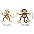 thumbnail image 3 of Large Inflatable Monkeys for Baby Showers and Themed Birthday Parties Jungle Decorations for Kids' Events Party Inflate Toys for Celebrations, 3 of 7