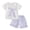 Purple, variant on Zshosam Toddler Girl Summer Clothes Set Kids Girl Clothes Tie Dye Print Short Sleeve Top and Shorts Toddler Girl Summer Outfits Short Set Size 2T 3T,(Pink 2-3 Years)