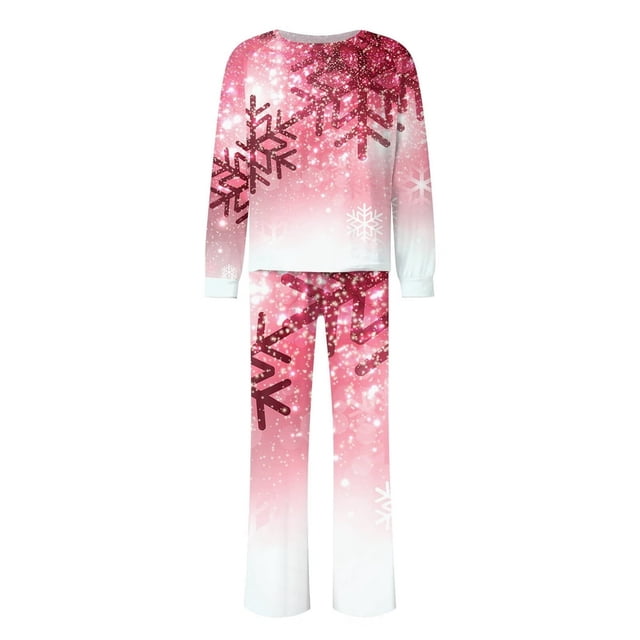 Pyjamas de Noël Assortis pour Enfants Ensembles de Pyjamas de Vacances pour la Famille