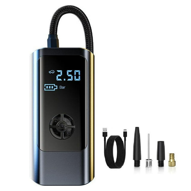 Portable Wireless Car Tire Inflator High Pressure Quick Charge Electric Sedan