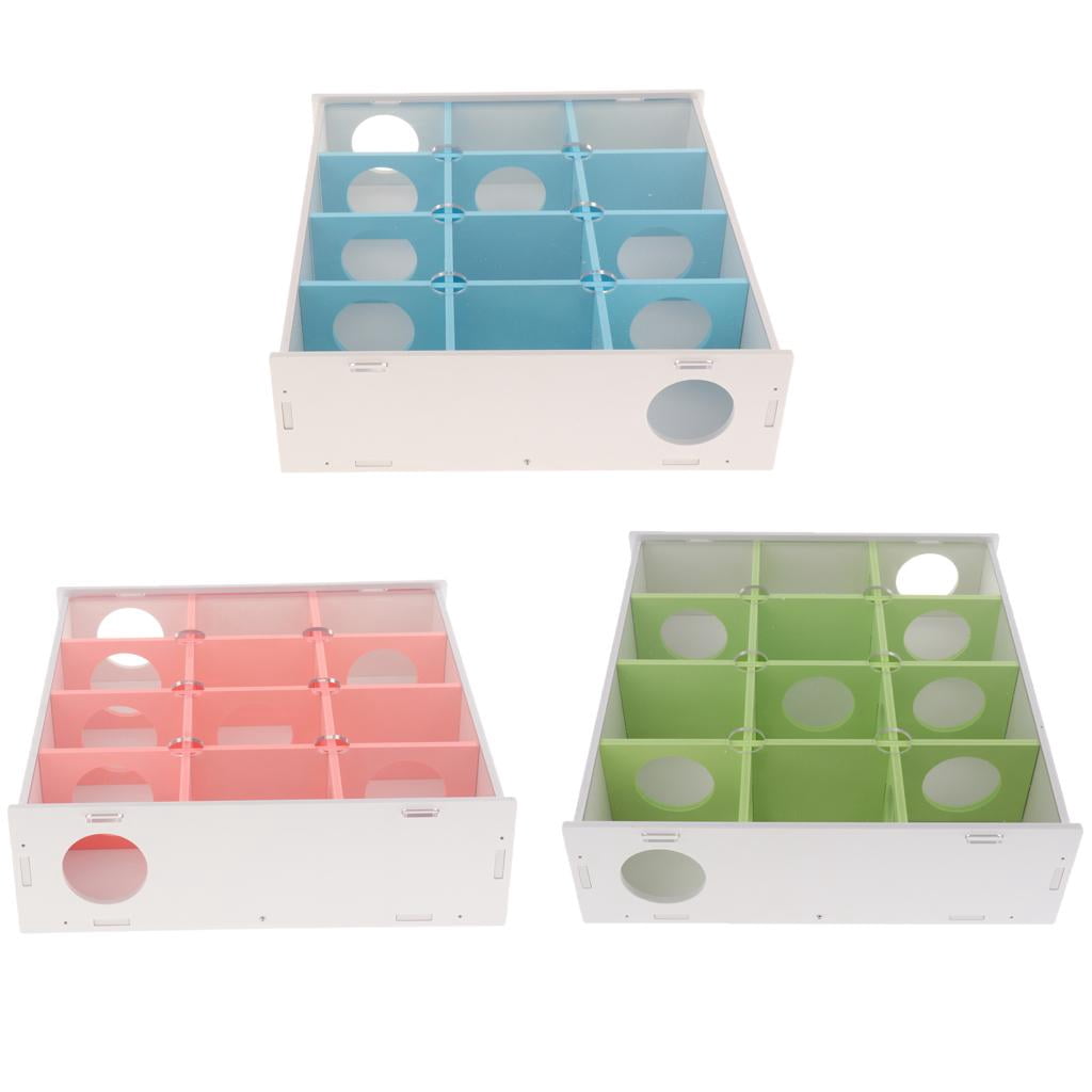 Small Pet Animals Activity Sports Hamster Ferret Play Exercise Toys Maze Tunnel Rat Mouse Cage Playground Funny Toy 31x29x9cm