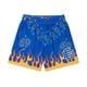 thumbnail image 2 of Nuevos pantalones cortos de moda EE Day off Blue Paisley Flame para hombres y mujeres, cómodos, transpirables, de secado rápido, para exteriores, playa, uso diario, 2 of 4