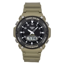 Casio Standard Analog Digital Resin Strap Black Dial Solar AQ-S820W-5AV 100M Men's Watch