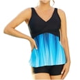thumbnail image 2 of Daisyyozoid Discount Womens Split Swimwear Split Skirt Cover Boxers, 2 of 5