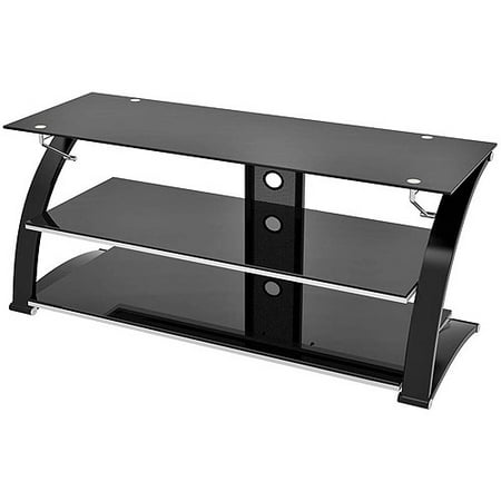 Solo Television Stand, for TVs up to 60", Black