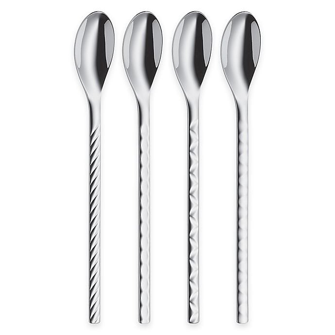 Set of 4 Long Handled Spoons 
