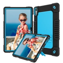 SOATUTO For Lenovo Tab P11 11.5 Gen 2 2023 (TB-350FU/TB-350XU) Case, Rugged Heavy Duty Shockproof Cover with Hand Strap Shoulder Strap for 11.5 inch Lenovo Tab P11 2nd Generation - Black Blue