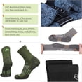 thumbnail image 6 of LITERRA Mens 6 Pairs Crew Hiking Socks Athletic Cushion Outdoor Sock for Men, 6 of 6