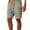Green, variant on Turilly Men's Summer Shorts Shorts Casual CargoCotton And Shorts Lanyard Casual Pants Capris Shorts Pants L