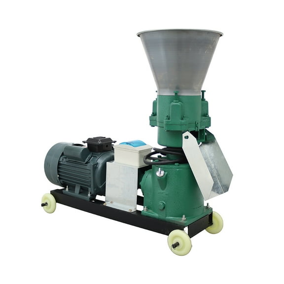 INTSUPERMAI Farm Animal Feed Pellet Mill Machine 4MM Chicken Duck Poultry Raise 220V 200KG/H
