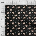 thumbnail image 1 of oneOone Organic Cotton Poplin Twill Fabric Orchid Floral Print Fabric By Yard 42 Inches Wide, 1 of 4