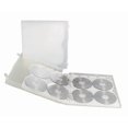 thumbnail image 1 of UniKeep Media DVD/CD 80 Disc Binder (Clear), 1 of 4