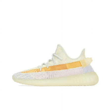 

350 V2 small Daisy light fabric all comfortable shock absorbent anti-slip wear breathable lightweight low-top life casual shoes for men and women the same white yellow GY3438