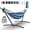 Wideblue, variant on KEESTP Comfortable 2 Person Hammock with Stand,Ease of Assembly Portable Brazilian Hammock,600lb Capacity - Wideblue