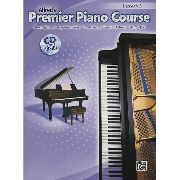 Premier Piano Course Lesson Book, Bk 3: Book CD