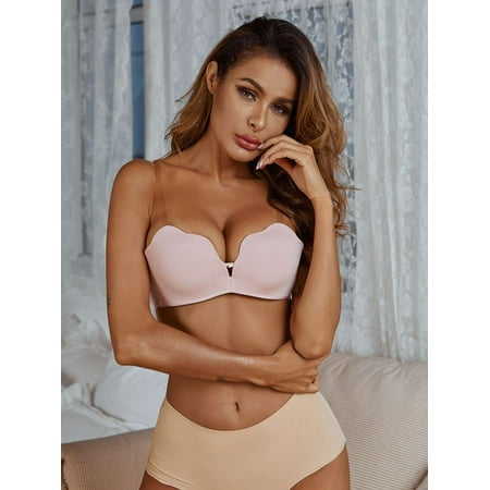 

Women Push Up Bra Comfortable Gathering Bra Stylish Comfortable Party Bras Without Underwire