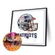 thumbnail image 2 of Cuadros Decorativos New England Patriots 5D DIY Full Round Drill Diamond Painting Home Decor (sz3238) DQrwqpou Nuevos Originales, 2 of 9