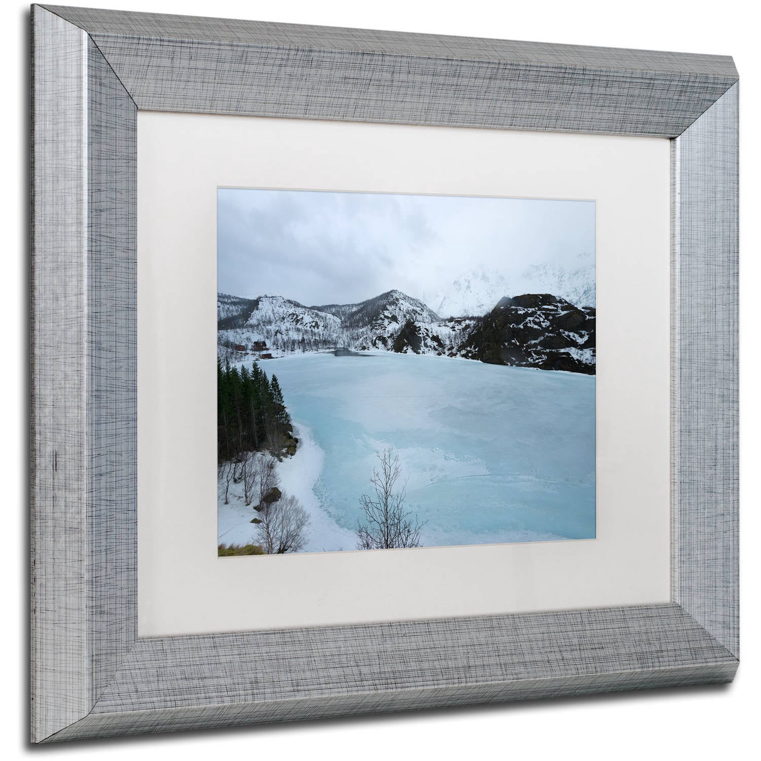 Trademark Fine Art "Picture That" Canvas Art by Philippe Sainte-Laudy, White Matte, Silver Frame
