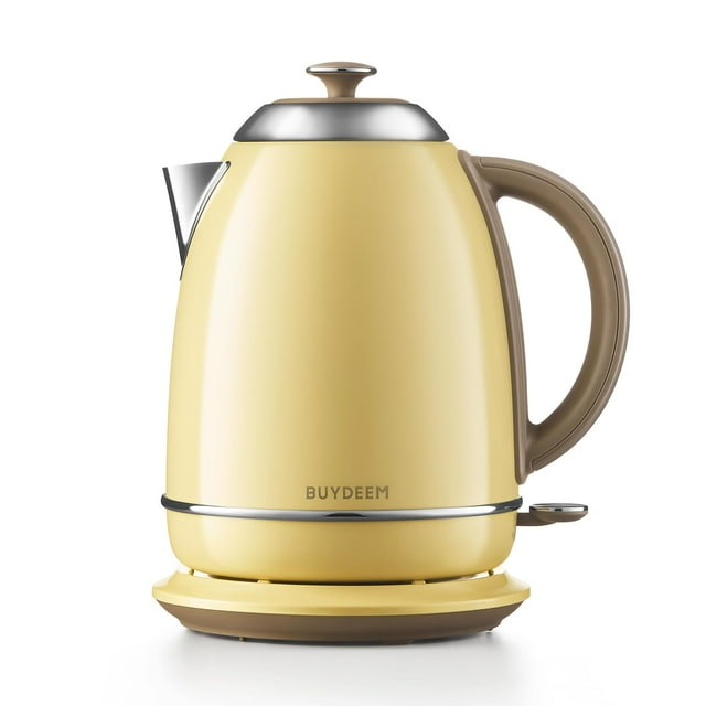 Tetera eléctrica BUYDEEM K640 de acero inoxidable 1.7L