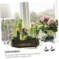 thumbnail image 6 of 2 Pieces 1/8" Adjustable Rope Hanger,Heavy Duty Metal Pulley with Rope,Lifting Hook Lanyard for Plant Growing Light,Loose-Proof Design Hangers for Tent,Black, 6 of 7