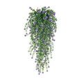 thumbnail image 2 of Hanging Artificial Flowers Basket, Fake Silk Orchid Flowers, Simulation Flowers Indoor Outdoor Garden Yard Patio Decoration Party Wedding Decor, 2 of 6