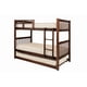 thumbnail image 1 of Litera Kessa Muebles  Alabama 3 Camas Individuales Café, 1 of 9
