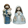 thumbnail image 1 of Estatua de la Sagrada Familia, San José con el joven Jesús, Virgen María, figura de resina, belén de interior, decoración de mesa, regalo religioso para la decoración del hogar y la oficina., 1 of 8
