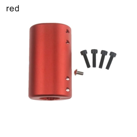 Durable Folding Rod Fixed Base Aluminum alloy Replacement Parts Protection Clamp Fixed Fastener Folding Pole Fixed RED