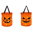thumbnail image 1 of 3uds. Bolsas grandes de dulces para Halloween, bolsa de mano con luz LED, regalos de fiesta (2 unidades), 1 of 4