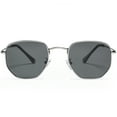 thumbnail image 5 of Azorb Polarized Sunglasses for Women Men 100% UV Blocking Square Gold Frames and Gray Lens Women Sunglasses, 5 of 5