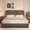 Brown, variant on Boucle King Size Bed Frame with Adjustable Headboard, Upholstered Cloud Platform Bed Frame with Wood Slats, Noise-Free King Bed, No Box Spring Required, Easy Assembly, Brown