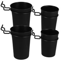 LITINKIMI Workbench Organizer Pegboard Bins Tool Organization Black 4pcs