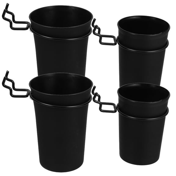 LITINKIMI Workbench Organizer Pegboard Bins Tool Organization Black 4pcs