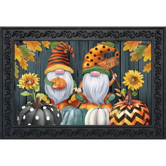 Briarwood Lane Fall Gnomes Humor Doormat