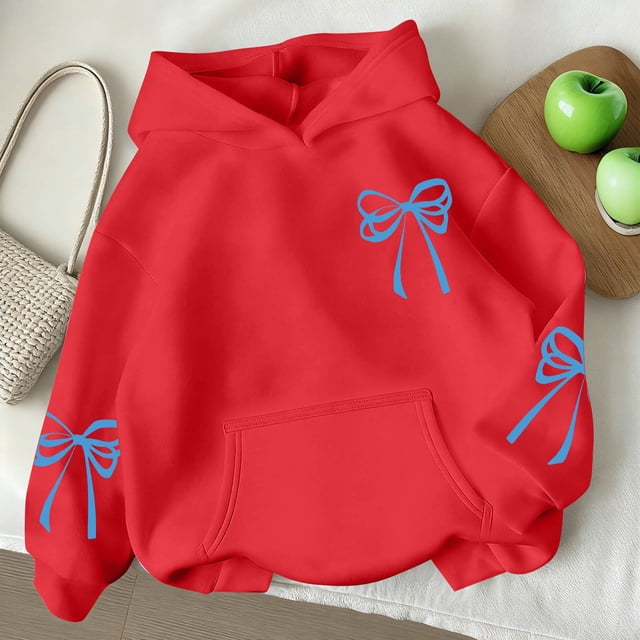 Sudadera con capucha para niña, con estampado de color, manga larga, informal, deportiva, con capucha, manga larga, sudadera con capucha, top con inserciones en los hombros, blusa de poliéster para ni