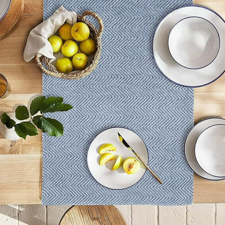 blue dresser runner Navy Blue Premium Cheesecloth Table Runner Size: 25 in X 16 ft | Wedding | Event