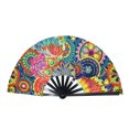 thumbnail image 1 of Elegant Handheld Fan Portable Folding Fan For Weddings Parties And Outdoor Events, 1 of 5