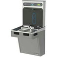 thumbnail image 2 of Halsey Taylor HTHB-HAC8PV-NF Water Cooler with HydroBoost Water Refilling Station, Light Gray, 2 of 5