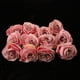 thumbnail image 2 of 12 Unids Flores Artificial Ramo de Nupcial Flower Eterna para Cinta de Cabello Ornamentos Hogar Rosa profundo, 2 of 9
