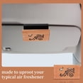 thumbnail image 2 of Wooden car air freshener - car odor eliminator for sun visor clips, vehicle fragrance diffuser for cabin, truck & (ocean), 2 of 5