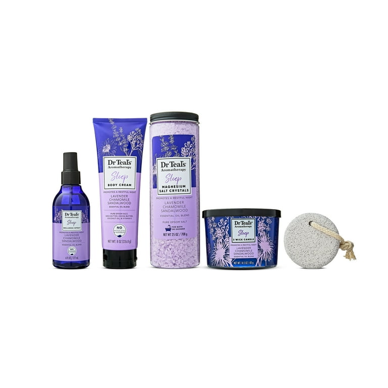 Dr Teal's Aromatherapy Sleep Sampler Set, 5 Pieces - Walmart.com