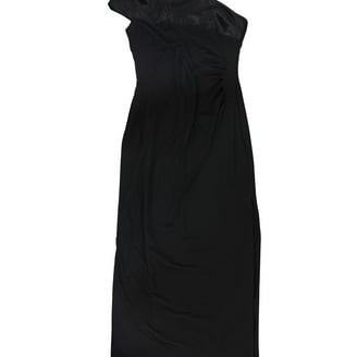 green emerald velvet dress Ralph Lauren Black Silk Chiffon Dress With Gold Braided Straps  The Kit  Vintage