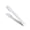 Clear/7", variant on Restaurantware Tongs 100 Pack Of 7 1/2” Heavy-Duty Plastic Kitchen Tongs with Scalloped Edges Disposable White Serving Utensils for Hot And Cold Foods Catered Events, Weddings, or Buffets
