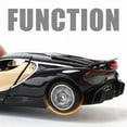 thumbnail image 6 of 1:32 Bugatti Tourbillon V16 Supercar Alloy Metal Diecast Model Car Children's Toys Mini GT Collection Hobbies Birthday Gifts Boy, 6 of 9