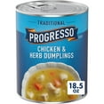 thumbnail image 3 of (2 pack) Progresso Traditional, Chicken and Herb Dumplings Canned Soup, 18.5 oz, 3 of 13