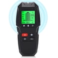 thumbnail image 1 of 1 Detector De Escáner De Pared 5 En 1 Buscador De Vigas Multifuncional Pantalla LCD Para Madera Alambre De CA Postes Metálicos Cables Vigas Paneles De Yeso Negro, 1 of 7