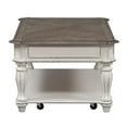 thumbnail image 3 of Magnolia Manor White Rectangular Cocktail Table, 3 of 7
