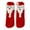 Watermelon Red, variant on Womens Socks Fall Winter Lined Thick Sleep Crew Socks Cute Warm Fuzzy Socks for Women Watermelon Red One Size