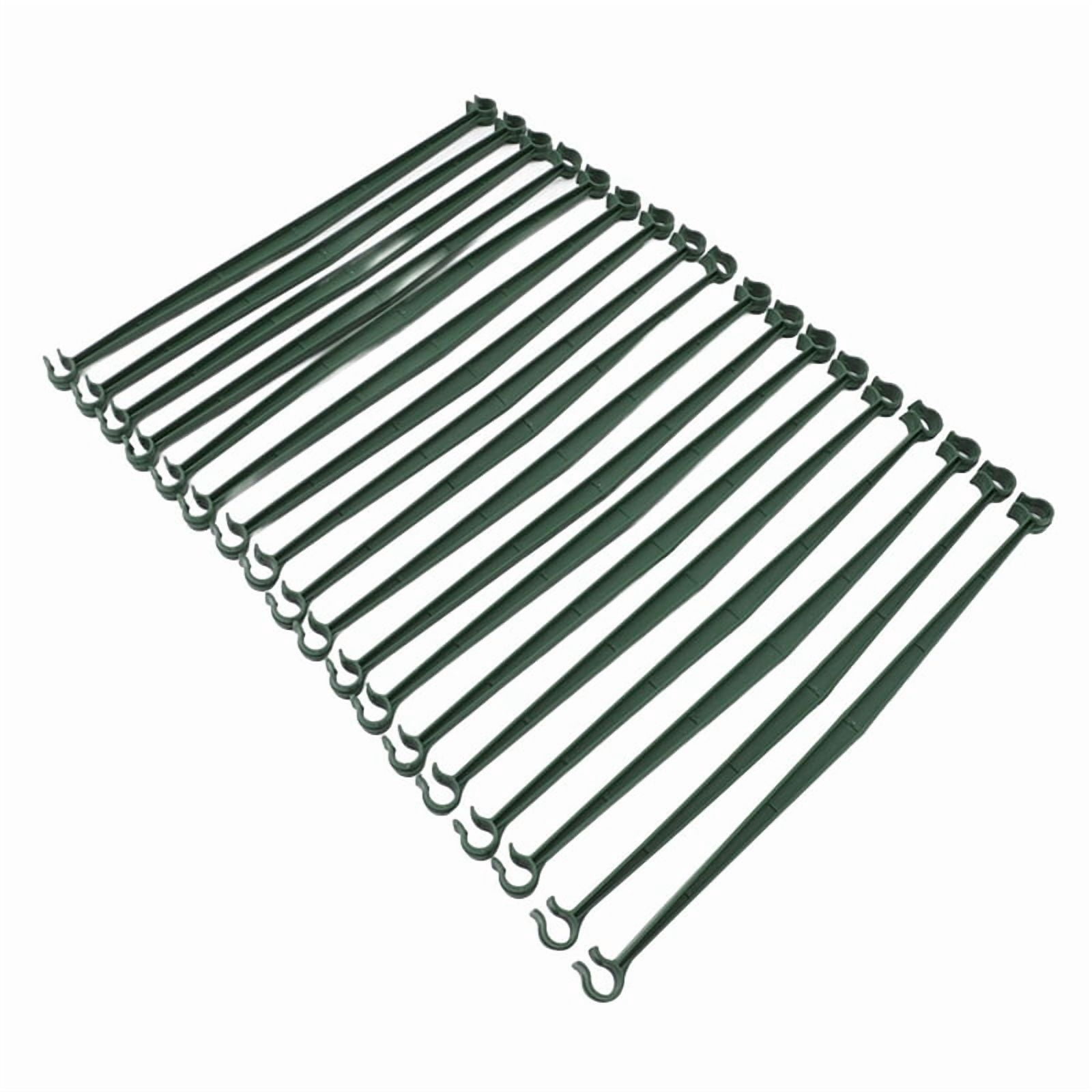 72PCS Stake Arms for Tomato Cage 11.8 Inch Plastic Expandable Plant Supports Trellis Connectors for Climbing Plants